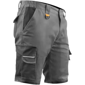 Workfit Strech Shorts Gris 3XL pas cher