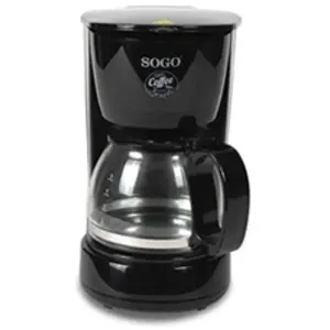 Comparateur de prix : Cafetière électrique Sogo 0,6L, 650W - 4/6 tasses, avec filtre permanent