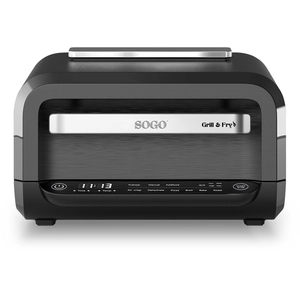SOGO Grille et friteuse à air 4 l | Grill multifonction + Air Fryer (SS-10130) 1700 W pas cher