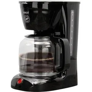 SOGO Human Technology Drip 15 Cafetière noir Nombre de tasse=15 verseuse en verre, fonction de conservation de la chaleur pas cher