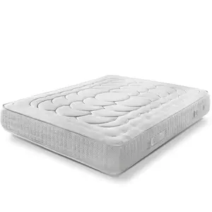 BEZEN Matelas à ressorts ensachés et mémoire de forme 27cm135X180 pas cher