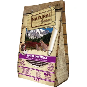 6 kg Natural Greatness WILD INSTINCT nourriture sèche pour chatVendu parzooplus
