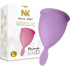 Comparateur de prix : Nina kikí Coupe menstruelle, taille L, Lilas   100 gr