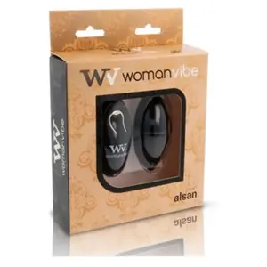 Comparateur de prix : Womanvibe Alsan Vibrating Egg Télécommande Silic Noir 1 pièce