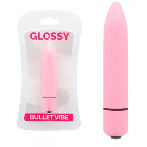 Comparateur de prix : Glossy Thin Vibrator Rose Intense