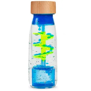 Petit Boum Bouteille Sensorielle Move Spirale Bleue
