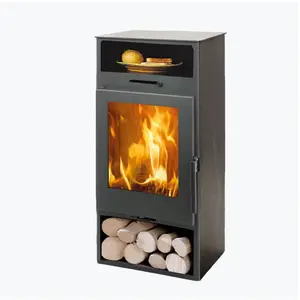Poêle à bois - PANADERO - Nijar Ecodesign - 6,3 kw - Bûches 40 cm pas cher
