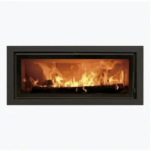 Foyer à bois en acier Panadero 101S 8.9kW 270m3Vendu parabribat