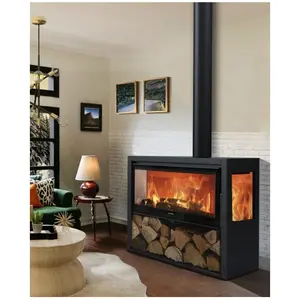 Poêle à bois - PANADERO - Chopin 3V Ecodesign - 8,2 kw - Bûches 80 cm pas cher