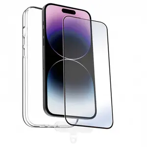 Muvit For Change Coque De Téléphone Et Protecteur D´écran Iphone 15 Pr... pas cher