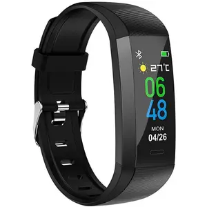 Bracelet d'activité Muvit IO Smartband Health Temp Lite noir pas cher
