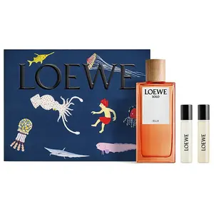Women's Perfume Set Loewe Solo Ella EDP 3 Pieces
