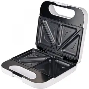 Grunkel SAN-CC BL Machine à Sandwich avec Coupe pour 2 Sandwichs Blanc pas cher