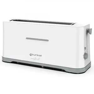 Grunkel TS-40 EASYTOAST Grille-pain à fente extra large 980 W Blanc pas cher