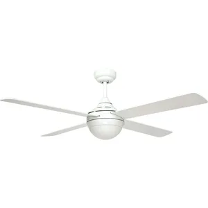 Sulion - Ventilateur de plafond Balloo Blanc avec lumière pas cher