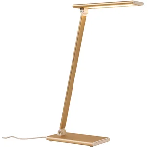SULION Lampe de Bureau led 8W Réglable en température et intensité de couleur Or pas cher