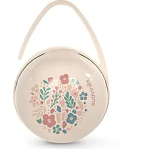 Suavinex Boîte à sucettes Duo Wonderland Liberty Beige pas cher