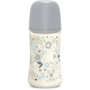 Comparateur de prix : Suavinex, Wonderland, Biberon Tétine SXPro M - Wonderland Bleu - 270ml