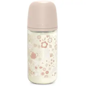 Biberon Verre Tetine Sxpro S ROSE Suavinex pas cher
