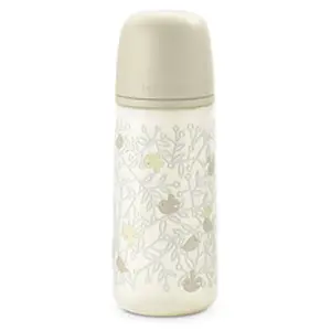 Biberon Suavinex Birdies 360 ml Beige Tétine SX Pro L Débit Rapide