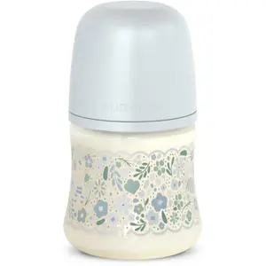 Biberon en polyamide avec tétine SX Pro débit S Liberty Bleu
