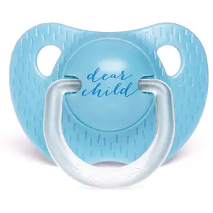 Comparateur de prix : Suavinex Sucette Silicone Physio Meaningful Life Bleue 6-18m