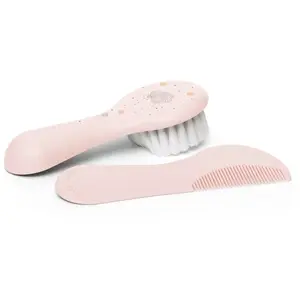 Comparateur de prix : Suavinex Soin Set Brosse + Peigne Rose