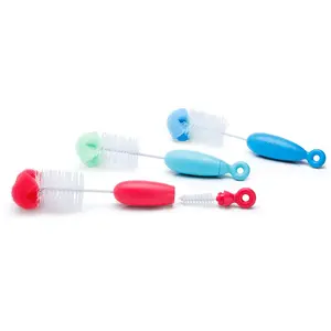 Comparateur de prix : Suavinex Duo Baby Bottle Brush brosse de nettoyage Blue 1 pcs