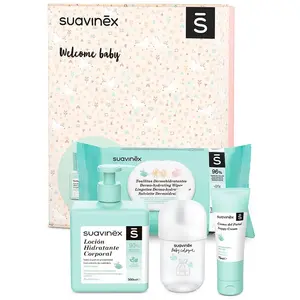 Ensemble cadeau pour les bébés suavinex rose (4 pièces) 