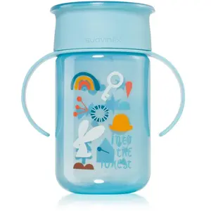Comparateur de prix : Suavinex Forest 360° tasse d’apprentissage avec supports 12 m+ Blue 340 ml