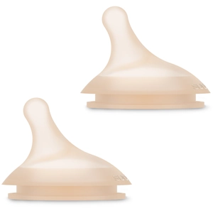 2 tétines pour biberon anti-colique Zero.Zero BEIGE Suavinex
