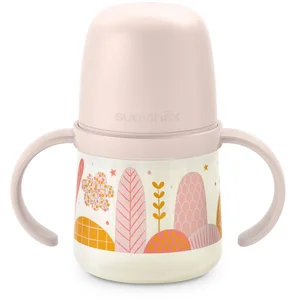 Suavinex Dreams Biberon avec Poignées Non Spill Spout Rose | 150 ml