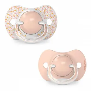 Comparateur de prix : Suavinex Lot De 2 Sucettes Symétrique Sx Pro 6-18 Mois Dreams Rose