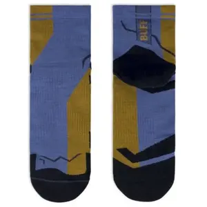 Buff Lightweight Merino Wool Quarter Chaussettes Bleu L