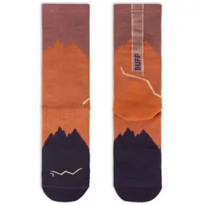 Comparateur de prix : Chaussettes Buff Lightweight Merino Wool Crew orange - S