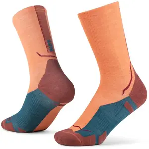 Buff - Merino Lightweight Crew - Chaussettes randonnée LWC4 Flamingo -... pas cher