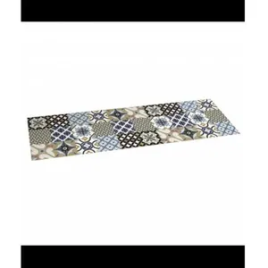 Croma Collection Vinyl Carpet Stor Planet Bleu hydraulique 100% PVC (60 x 200 cm) pas cher