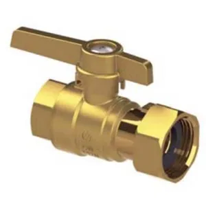 Robinet ACS avant compteur - Femelle 1/2" (15/21) Écrou libre 3/4" (20...Vendu paramazon