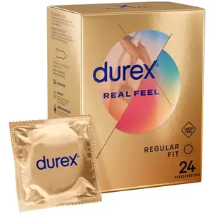 Préservatif Durex® Real Feel sans latex 24pcs pas cher