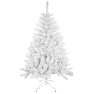 Solagua navidad - ERA RADIANT - Arbre de Noel Artificiel Sapin de Noel avec Support 120-240cm (Blanc, 210cm 668Tips) pas cher