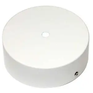LEDBOX Rosette blanche ronde, Ø120mm pas cher