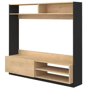 Trasman Meuble TV haut à niche 163.2 cm SANTIAGO pas cher