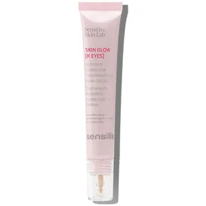 Cream for Eye Area Sensilis SKIN GLOW FACIAL 15 ml pas cher