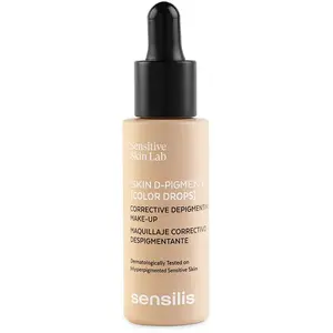 Facial Corrector Sensilis Skin D-Pigment Color Drops Beige 30 ml 30 ml pas cher