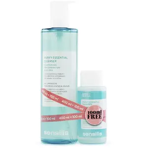 Sensilis Pack Purify Essential Cleanser 400ml + 100ml pas cher