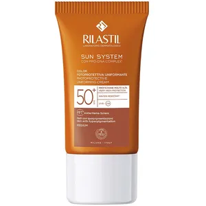 Comparateur de prix : Zonnebrandcrème met Kleur Rilastil Sun System Spf 50+ (50 ml)