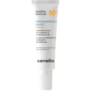 Sensilis Photocorrection Ha 50+ fluide teinté hydratant et anti-rides ...