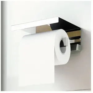 Comparateur de prix : Porte-rouleau avec couvercle chrome The Grid Cosmic