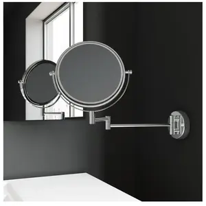 Cosmic Wall Mirror Durable Aluminium made w/ Screws & Grey FinishVendu paramazon