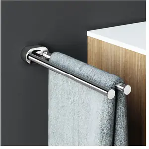 Cosmic porte-serviette pivotant chrome architect sp pas cher